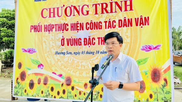 Chương trình phối hợp công tác dân vận vùng đặc thù